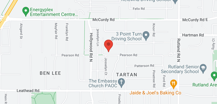 map of 514 PEARSON Road